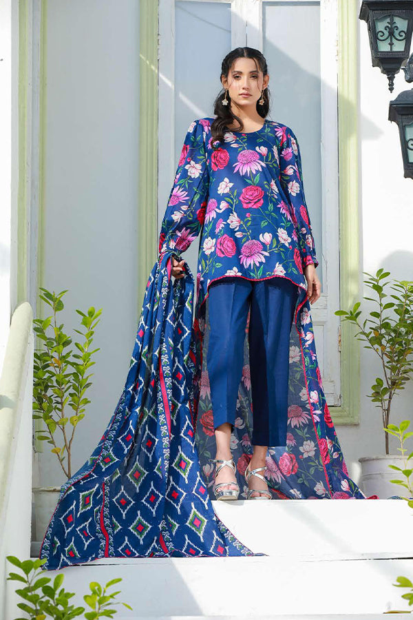 Sidra Aleem P/Series Lawn`24 SA#409