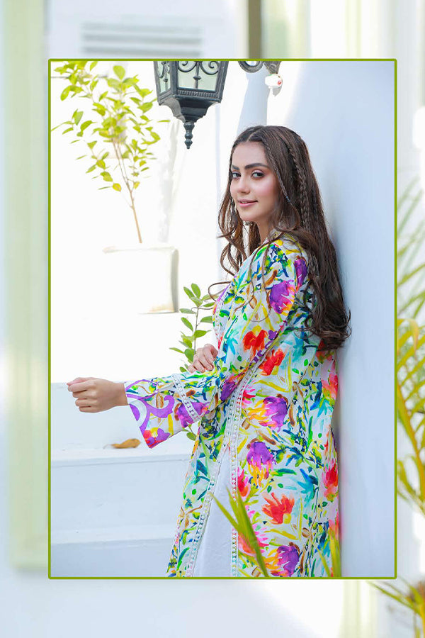Sidra Aleem P/Series Lawn`24 SA#410