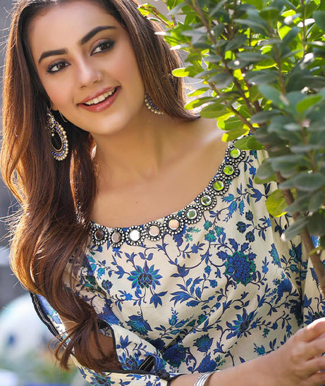 Sidra Aleem P/ Series Lawn`25 D #1 Off White