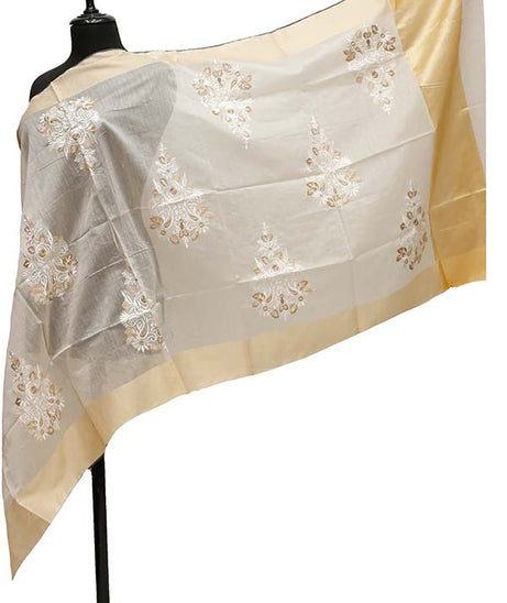 Silk Emb Dupatta D#A