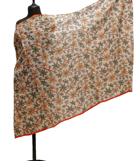 Silk Needle Work Dupatta D#1-23