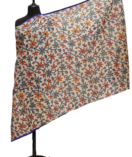 Silk Needle Work Dupatta D#1-43