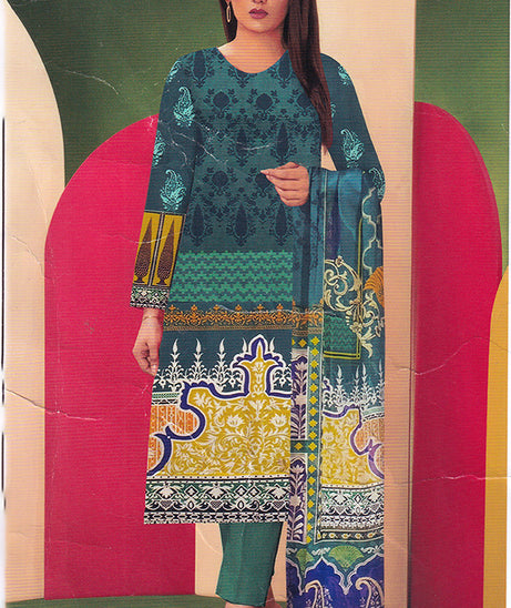 Silk Shore D/Viscose C/Dupatta`21 D#1-5