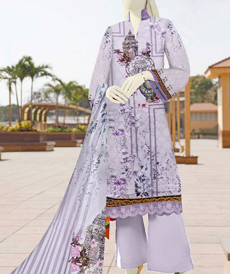 Silk Shore Digital Lawn Dupatta`22 D#15
