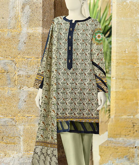 Silk Shore Digital Lawn Dupatta`22 D#18