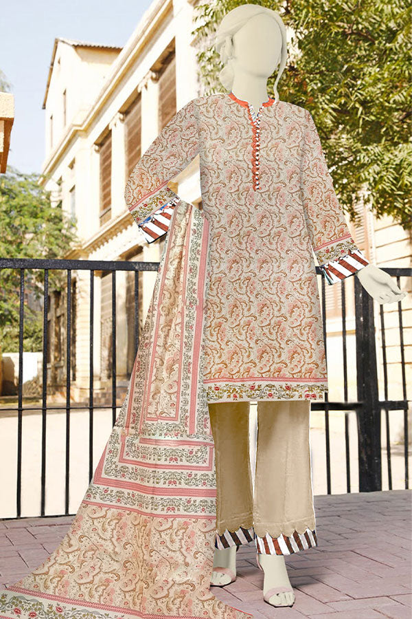 Silk Shore Digital Lawn Dupatta`22 D#06