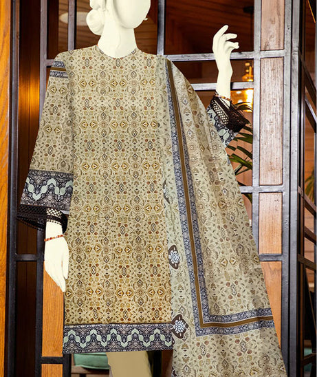 Silk Shore Digital Lawn Dupatta`22 D#07