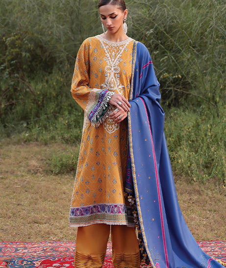 Siraa By SFK Winter Unstitched`25 SFK#10 GUL BAHAR