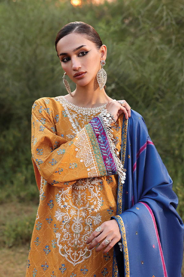 Siraa By SFK Winter Unstitched`25 SFK#10 GUL BAHAR