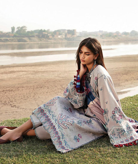 Siraa By SFK Winter Unstitched`25 SFK#01 ROSHAN ARA