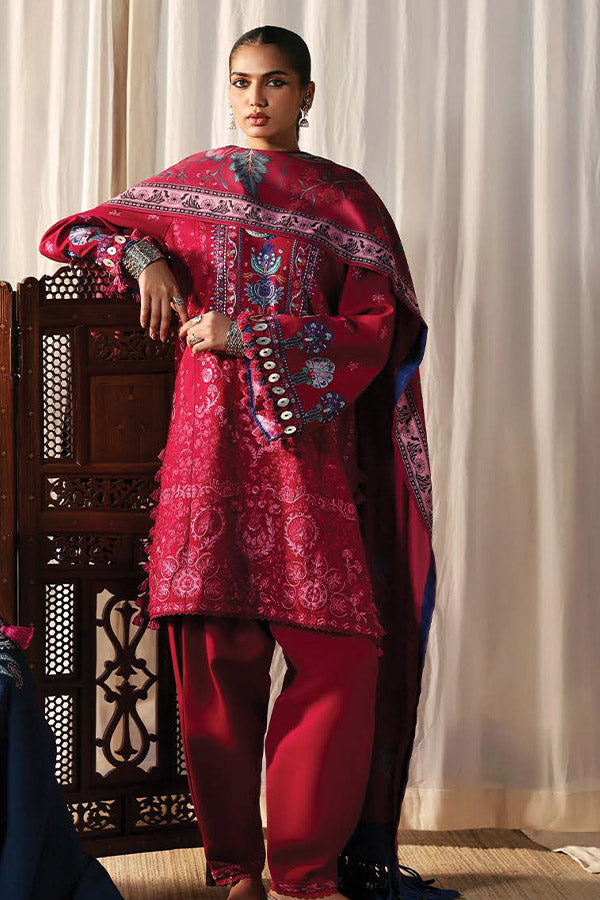 Siraa By SFK Winter Unstitched`25 SFK#06 PARISSA