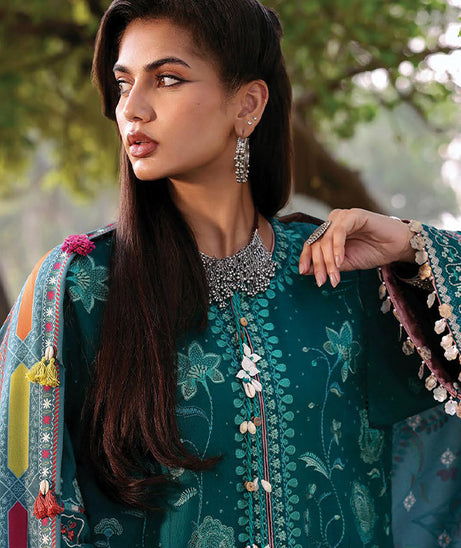 Siraa By SFK Winter Unstitched`25 SFK#09 MAHPARI