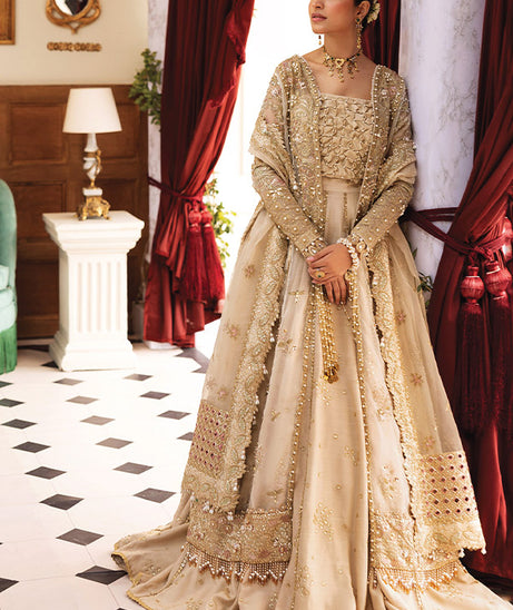 Siraa Festive Unstitched`25 IVORY CELESTE