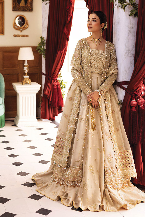 Siraa Festive Unstitched`25 IVORY CELESTE