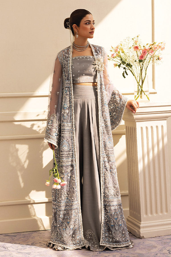 Siraa Festive Unstitched`25 OVERCAST WHISPER