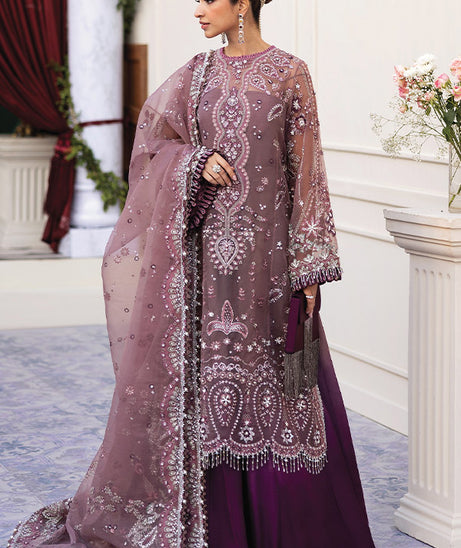 Siraa Festive Unstitched`25 WISTFUL MAUVE