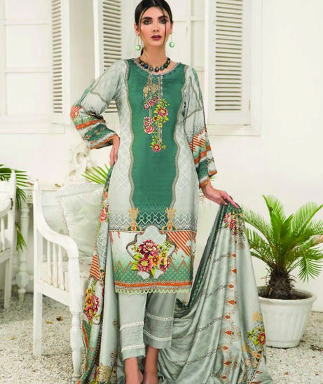 Sitara Anarkali D/Linen`21 D#13 (Grey)
