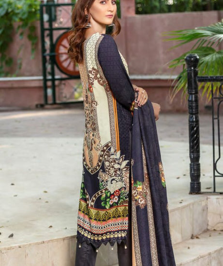 Sitara Anarkali D/Linen`21 D#22 (Charcoal)