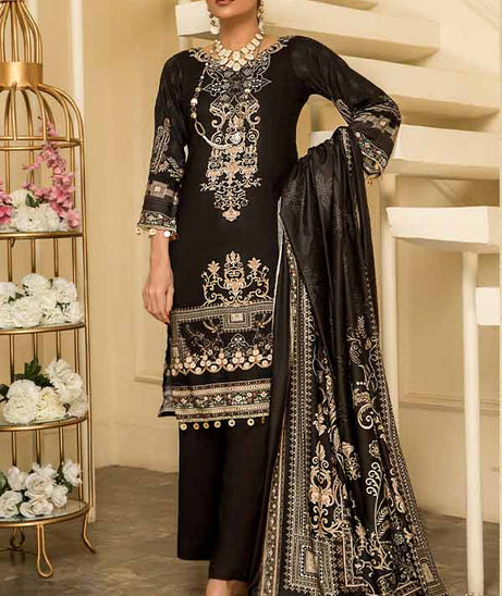 Sitara Anarkali D/Linen`22 D#53 Black