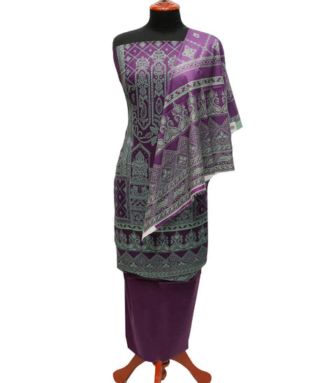 Sitara Anarkali D/Linen`22 D#58 Purple