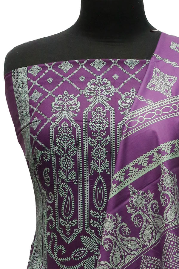 Sitara Anarkali D/Linen`22 D#58 Purple