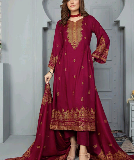 Sitara Anarkali Linen`21 D#138 (D Pink)