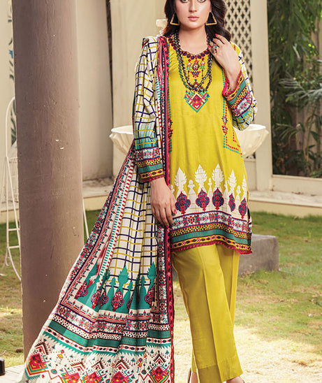 Sitara Anarkali Linen`21 D#146 (D Lemon)