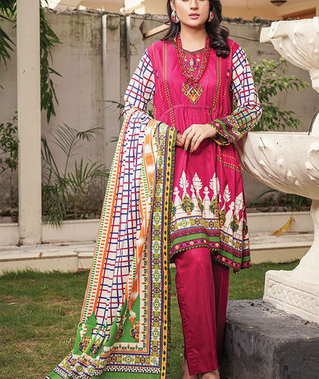 Sitara Anarkali Linen`21 D#146 (Sh Pink)