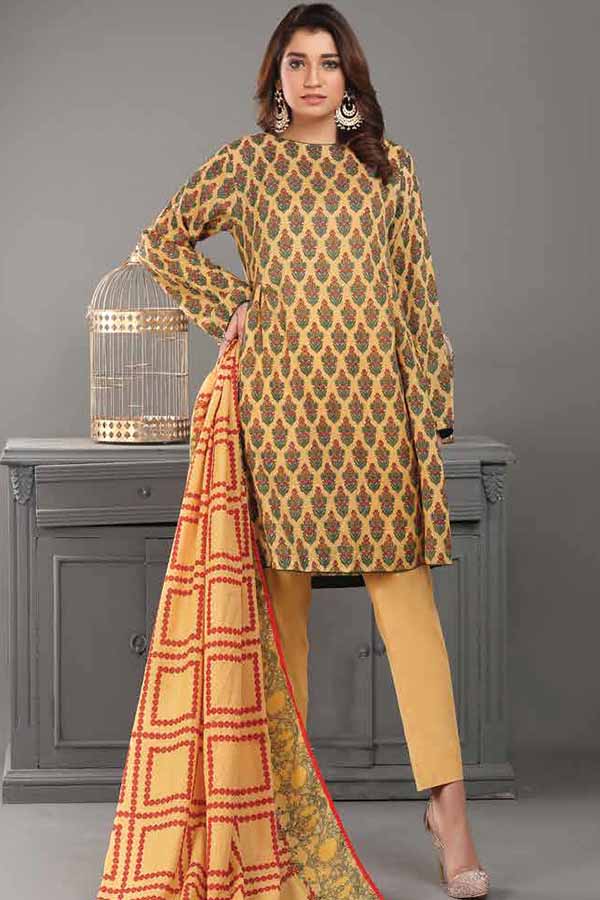 Sitara Karandi Collection`21 D#26 (Yellow)