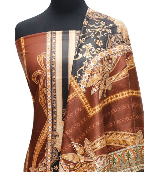 Sitara Nau Rang Linen`22 D#06 (Maroon)