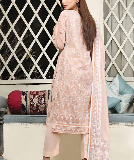 Sitara Sapna Lawn`22 D#5263 Peach