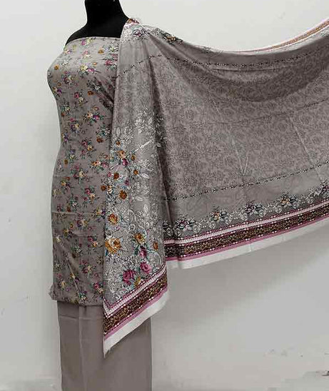 Sitara Shahwar Linen`20 D#3 Brown