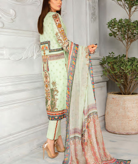 Sitara Univ D/Lawn C/Dupatta`21 D#24 (Pista)