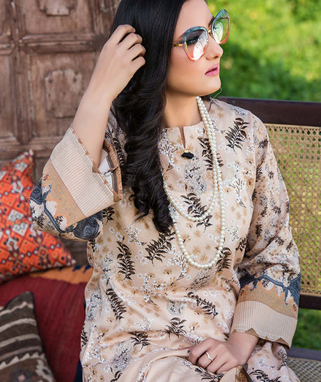 Sitara Universal D/Lawn`21 D#12 (Peach)