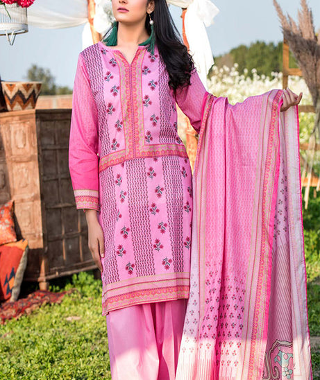 Sitara Universal D/Lawn`21 D#17 (Pink)