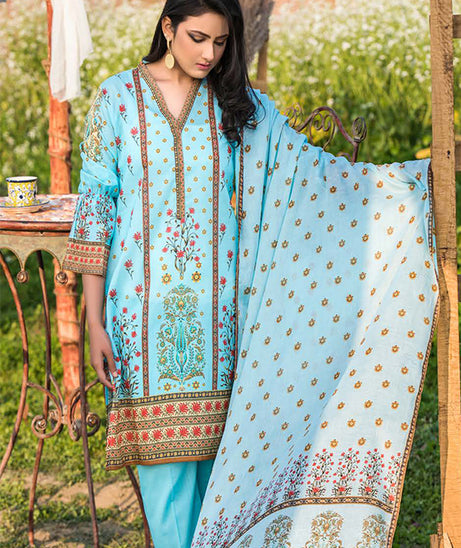 Sitara Universal D/Lawn`21 D#32 (Ferozi)