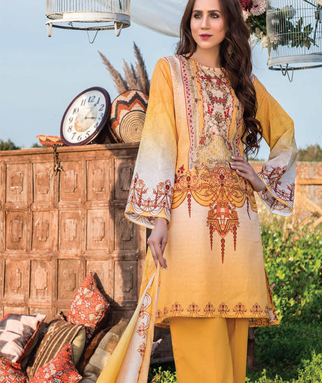 Sitara Universal D/Lawn`21 D#39 (Yellow)