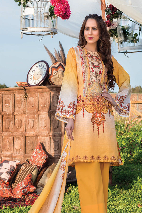Sitara Universal D/Lawn`21 D#39 (Yellow)