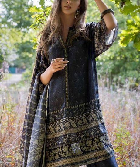 Sobia Nazir Satin Unstitched`25 D#05