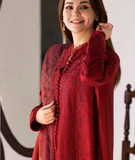 Sobia Nazir Winter Shawl`24 D#01-A