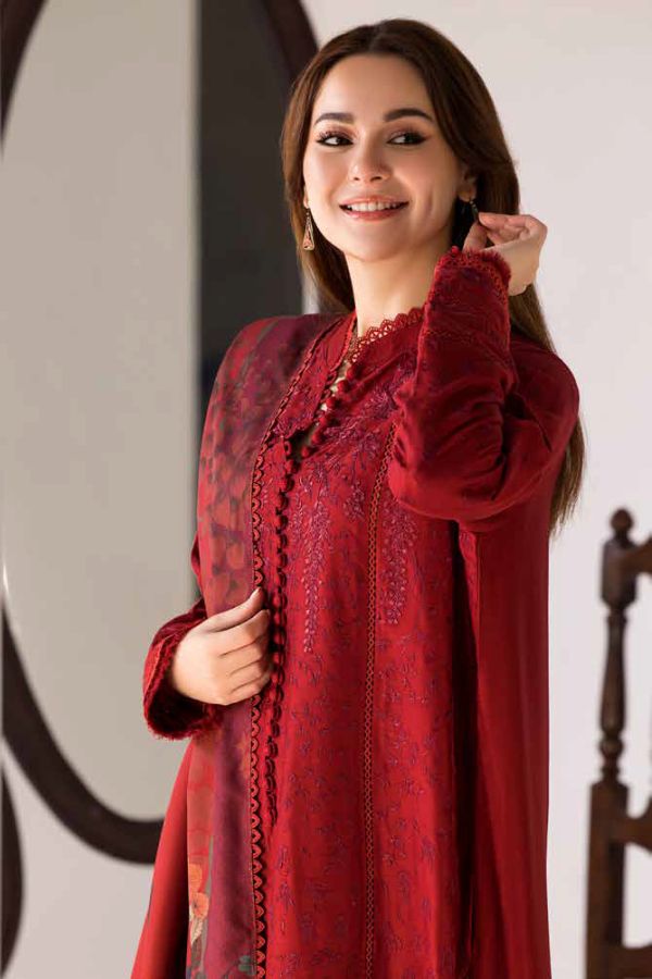 Sobia Nazir Winter Shawl`24 D#01-A