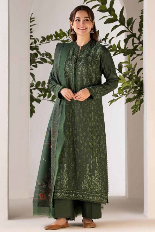 Sobia Nazir Winter Shawl`24 D#01-B