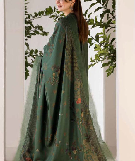 Sobia Nazir Winter Shawl`24 D#01-B