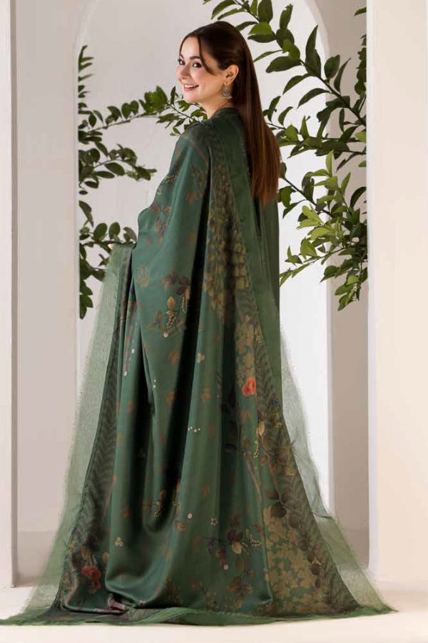 Sobia Nazir Winter Shawl`24 D#01-B