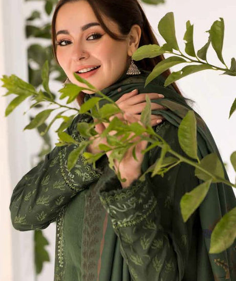 Sobia Nazir Winter Shawl`24 D#01-B