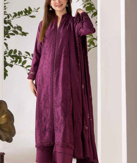 Sobia Nazir Winter Shawl`24 D#02-A