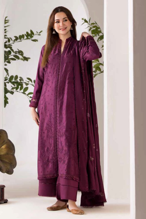 Sobia Nazir Winter Shawl`24 D#02-A