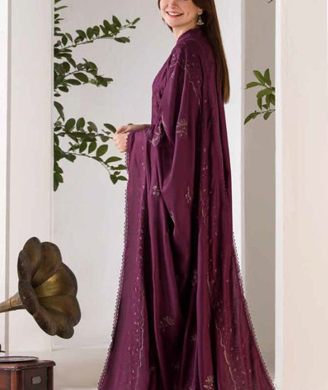 Sobia Nazir Winter Shawl`24 D#02-A