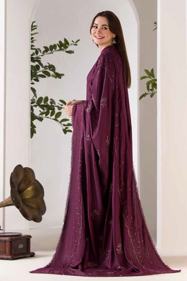 Sobia Nazir Winter Shawl`24 D#02-A