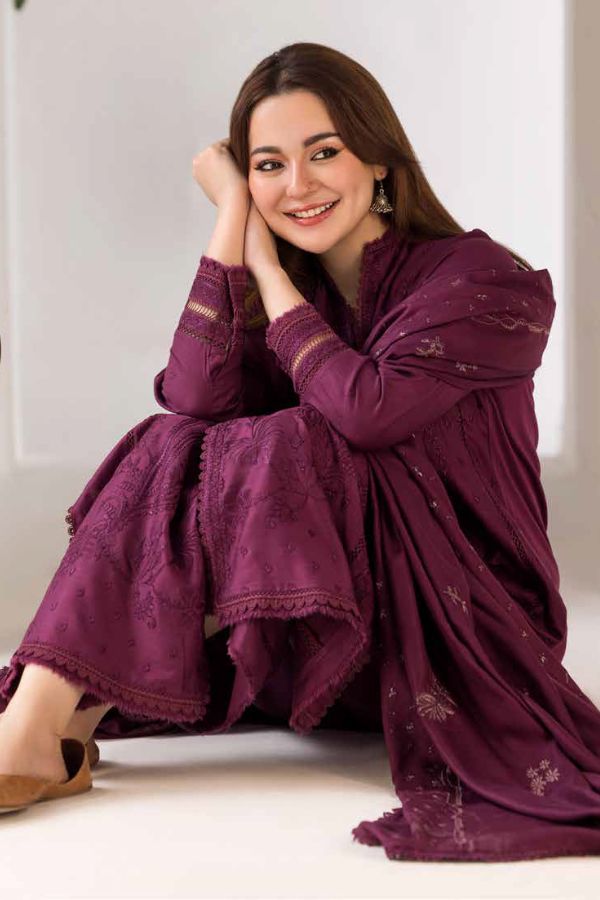 Sobia Nazir Winter Shawl`24 D#02-A